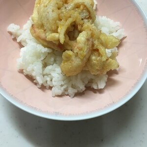 サクサク♪かき揚げ丼